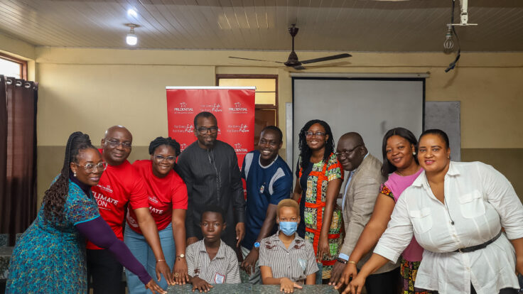 Academic City, Prudential Life champions sustainability with recycled plastic desks for basic schools